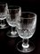 French Beaux-Art Style Ground Crystal Liqueur Glasses, 1920, Set of 6, Image 8