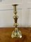 Antique Victorian Brass Candlesticks, 1860, Set of 2 2