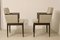 Beige Chiné Fabric Cube Armchairs, Set of 2 14
