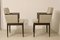 Beige Chiné Fabric Cube Armchairs, Set of 2, Image 14