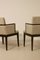 Beige Chiné Fabric Cube Armchairs, Set of 2, Image 6