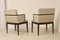 Beige Chiné Fabric Cube Armchairs, Set of 2 13