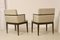 Beige Chiné Fabric Cube Armchairs, Set of 2, Image 13