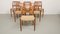 Model 83 Dining Chairs in Teak by Niels Otto Møller for J.L. Møllers, Set of 6 1