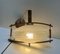 Lampada a sospensione Mid-Century in teak e vetro, anni '60, Immagine 14