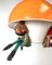 Vintage Children's Room Hanging Lamp with Dwarfs, 1970s 7