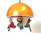 Vintage Children's Room Hanging Lamp with Dwarfs, 1970s 2