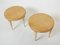 Neoclassical Gueridon Sycamore Brass Tables by André Arbus, 1940s, Set of 2, Image 12