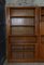 Mid-Century Danish Teak Tambour Door Wall Units Shelving Units Bookcase by Dyrlund, 1970, Set of 3 6