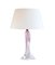 Pink Glass Table Lamp by Flavio Poli for Seguso Vetri Darte, 1960s 1