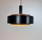 Mid-Century Danish Black Pendant in Copper, 1960s 11