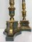 Mid-Century Empire Tole Column Lamps, 1950s, Set of 2 15