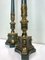 Mid-Century Empire Tole Column Lamps, 1950s, Set of 2, Image 12