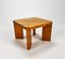 Small Modern Side Table in Pine, 1960s 2