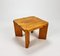 Small Modern Side Table in Pine, 1960s 6