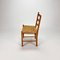 Mid-Century Side Chair in Pine and Papercord, 1960s 9