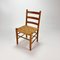 Mid-Century Side Chair in Pine and Papercord, 1960s 10