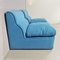 Vintage Light Blue Cotton Linen Lounge Chairs by Studio Simon for Gavina, 1980s, Set of 2 2