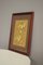 Framed Gold Painting of Rose, 1970s, Image 3