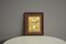 Framed Gold Painting of Rose, 1970s, Image 1