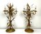 Gilt Sheaf of Wheat Table Lamps attributed to Hans Kögl, 1960s, Set of 2 1