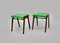 Mid-Century Modern Beech Model SW 2 Stools by Roland Rainer, Austria, 1955, Set of 2 3