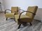 Armchairs attributed to Jindřich Halabala, Set of 2, Image 8