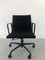 Black EA 117 Swivel Chair in Aluminum by Charles & Ray Eames for Vitra, Image 12