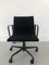 Sedia girevole EA 117 nera in alluminio di Charles & Ray Eames per Vitra, Immagine 12