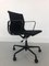 Black EA 117 Swivel Chair in Aluminum by Charles & Ray Eames for Vitra, Image 14