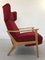 Wingback Lounge Chair, 1950s 4