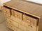 Bamboo & Wicker Chest of Drawers, 1970s 5