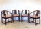 Vintage Bamboo Dining Chairs, 1970s, Set of 4 1