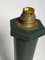 French Jacques Adnet Style Table Lamp in Green Leather, 1940 8
