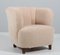 Danish Lambwool Lounge Chair, 1940s 4
