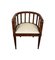 French Art Deco Armchair in Macassar and Mahogany, 1930, Image 12