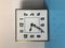 Horloge Murale Art Déco en Porcelaine de Kienzle Clocks, Allemagne, 1920s 2
