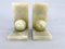 Mid-Century Alabaster Marble Bookends, 1950s, Set of 2, Image 4