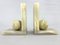 Mid-Century Alabaster Marble Bookends, 1950s, Set of 2, Image 2