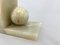 Mid-Century Alabaster Marble Bookends, 1950s, Set of 2, Image 6