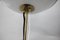 Glass and Brass UFO Table Lamps, Czechoslovakia, 1970s, Set of 2, Image 6