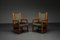 Council Chamber Armchairs by Frits Spaniard, 1930s, Set of 2 1