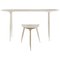 Desk in Oak with Stool by Cedric Breisacher, Set of 2 8