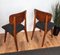 Mid-Century Modern Italian Walnut, Brass & Upholstered Dining Chairs by Paolo Buffa, 1950s, Set of 8 6
