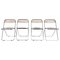 Vintage Plia Chairs attributed from Castelli / Anonima Castelli, 1970s, Set of 4 1