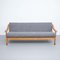Mid-Century Modern Scandinavian Wood Sofa, 1950s, Image 6