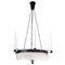 Bergsman Black Ceiling Lamp from Konsthantverk, Image 1