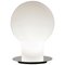 Denq Tischlampe aus geblasenem Opalglas von Toshiyuki Kita für Oluce 1