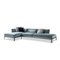 Cotone Sofa in Aluminum and Fabric by Ronan & Erwan Bourroullec for Cassina, Image 4