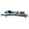 Cotone Sofa in Aluminum and Fabric by Ronan & Erwan Bourroullec for Cassina 5